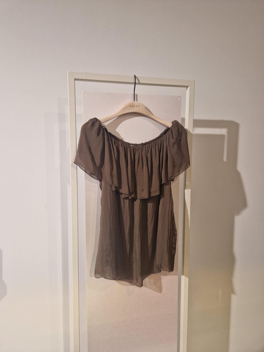 Aaiko Blouse CAPRICE SE 505 Bruin 1