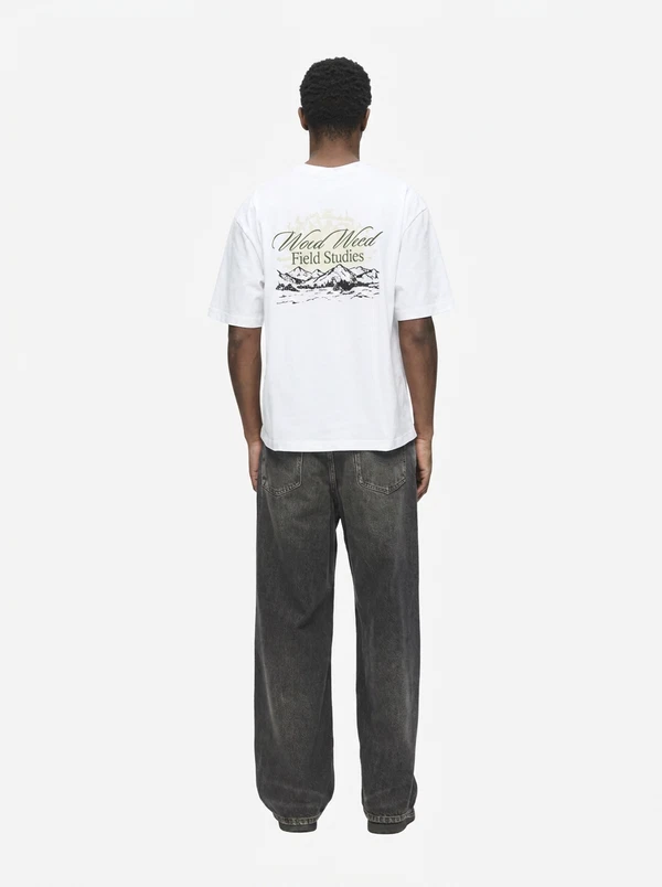 Wood Wood T-Shirt Gary Wit 1
