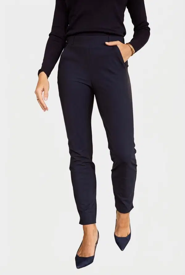 Studio Anneloes Pantalon Anne Bonded Blauw 1