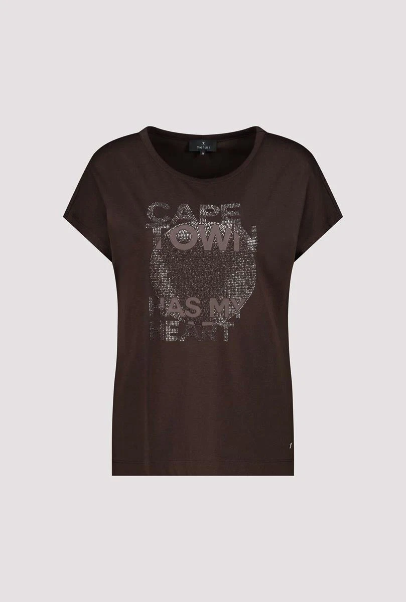 Monari T-Shirt 410156 Bruin 2