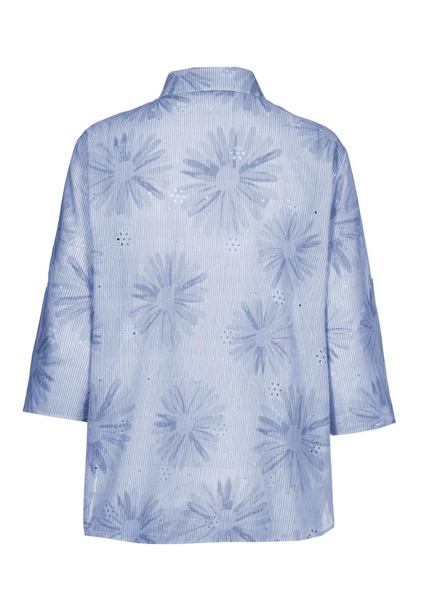 Frank Walder Blouse S63603106 Blauw 2