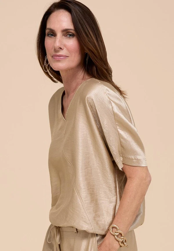 Bianca T-Shirt Witta Goud 1