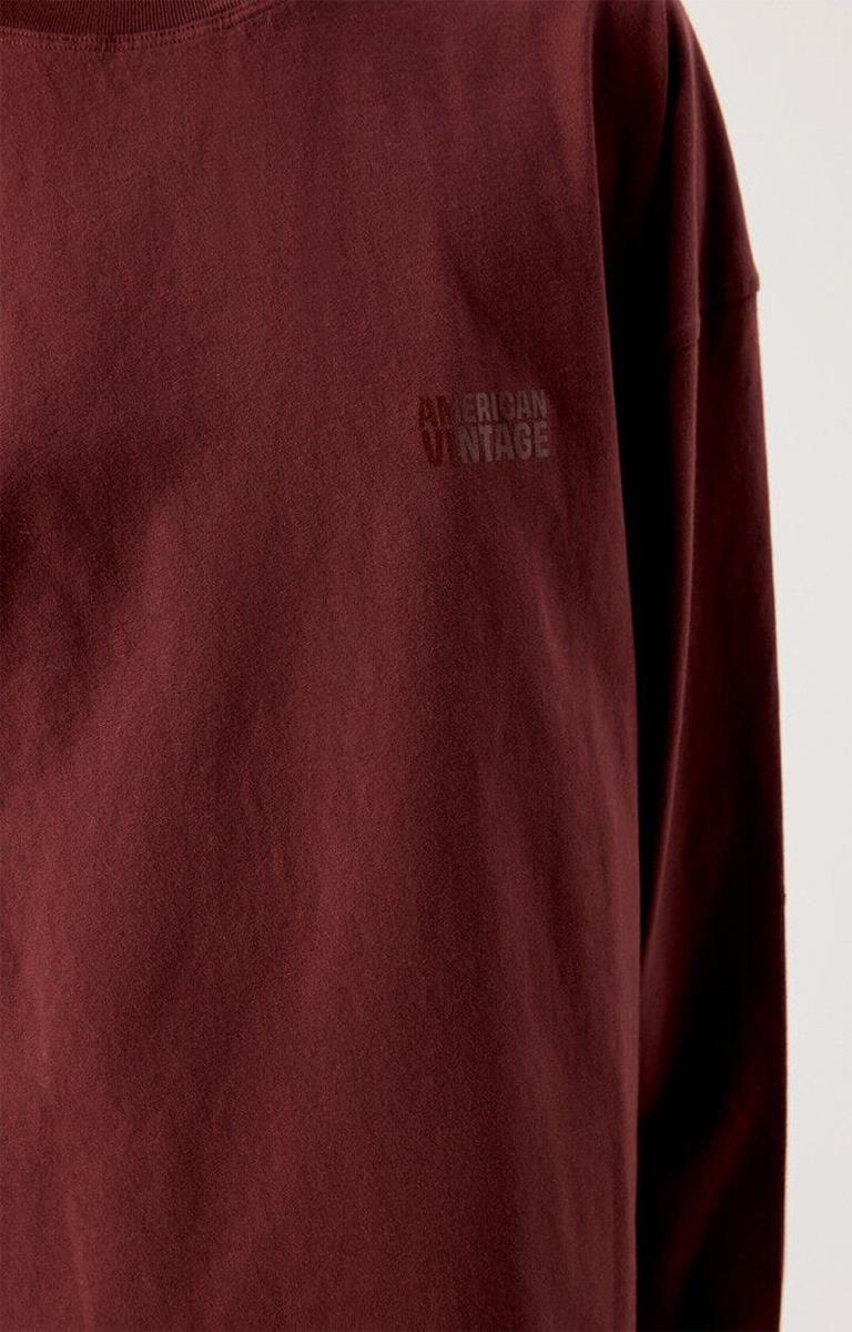 American Vintage Longsleeve Gixy Paars 4