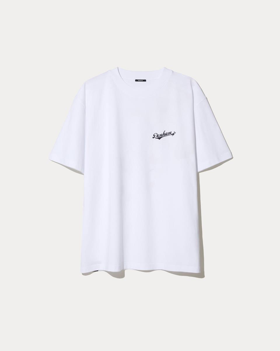 Denham T-Shirt 01-26-01-52-081 Wit 2