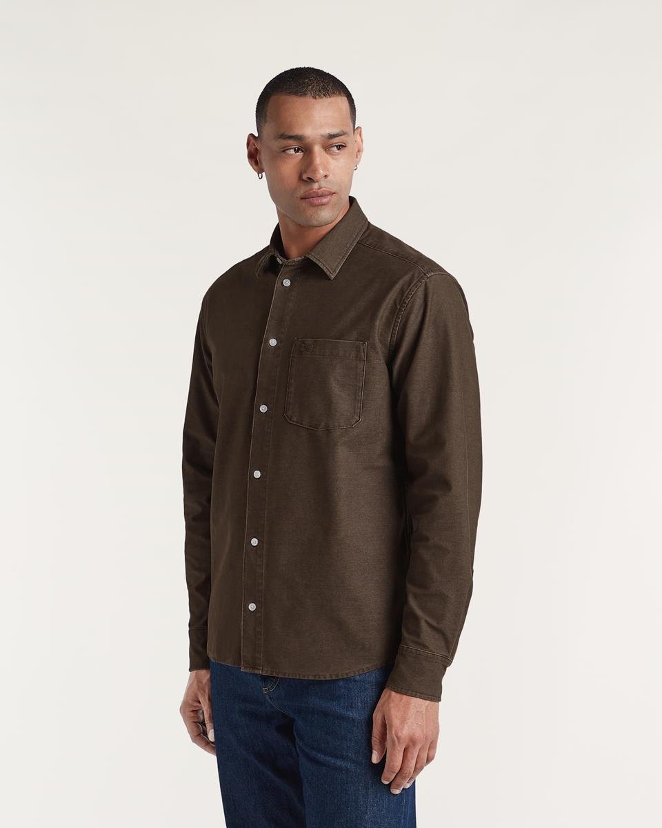 Denham Overhemd 01-25-07-40-010 Bruin 1