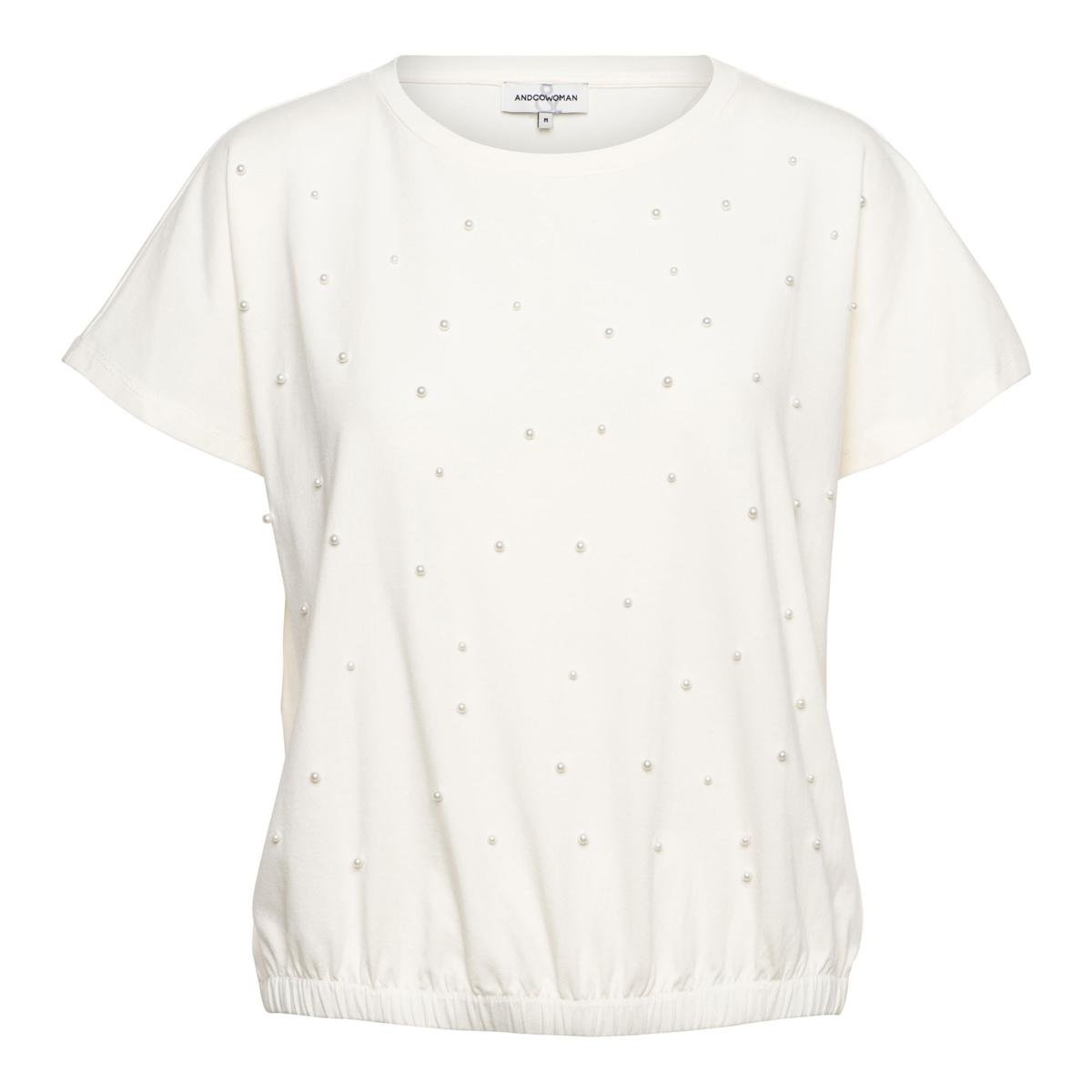 &Co Woman T-Shirt TS141 Off-White 1