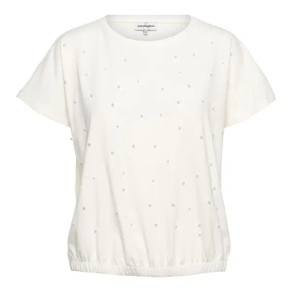 &Co Woman T-Shirt TS141 Off-White 1