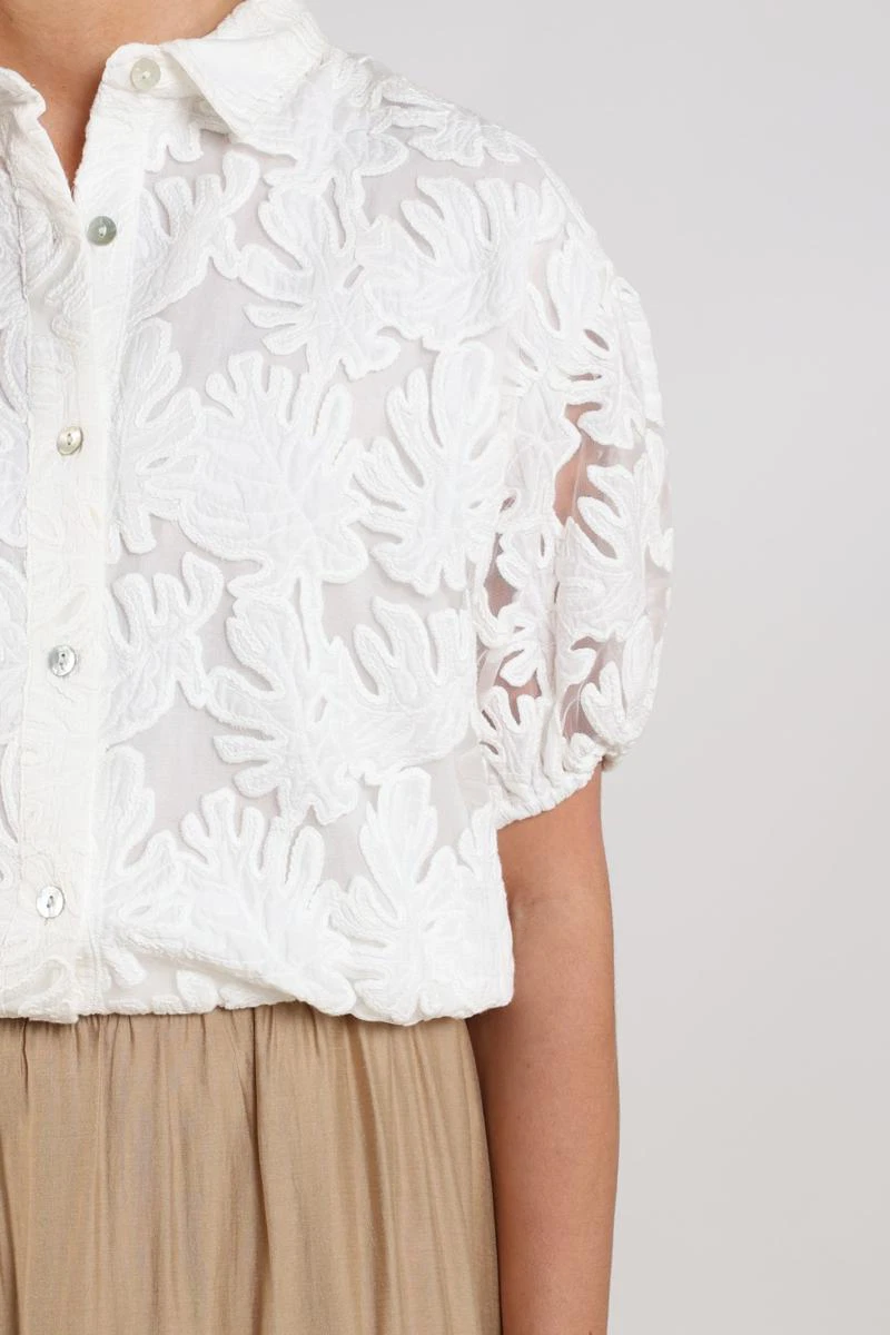 NUKUS Blouse Berit Off-White 5