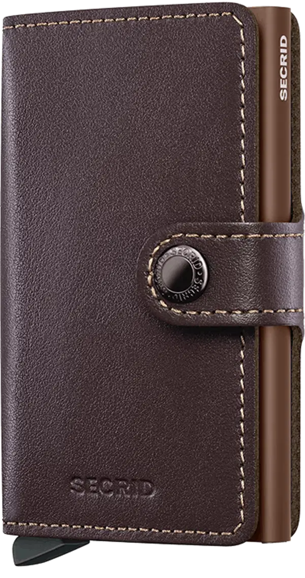 Secrid Wallet M-Chocolate Bruin 1