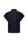 Studio Anneloes Blouse Danni gold stripe Blauw 5