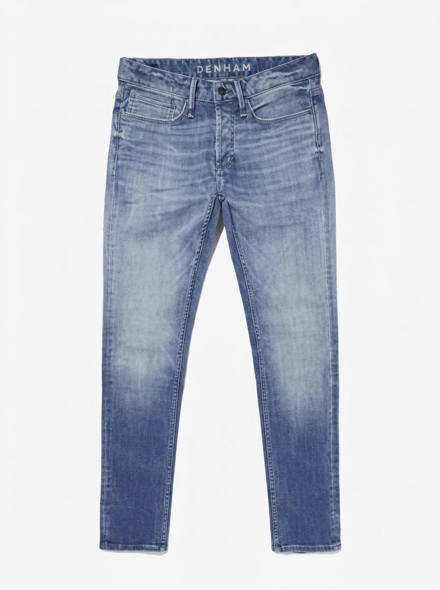 Denham Jeans Bolt Blauw 1