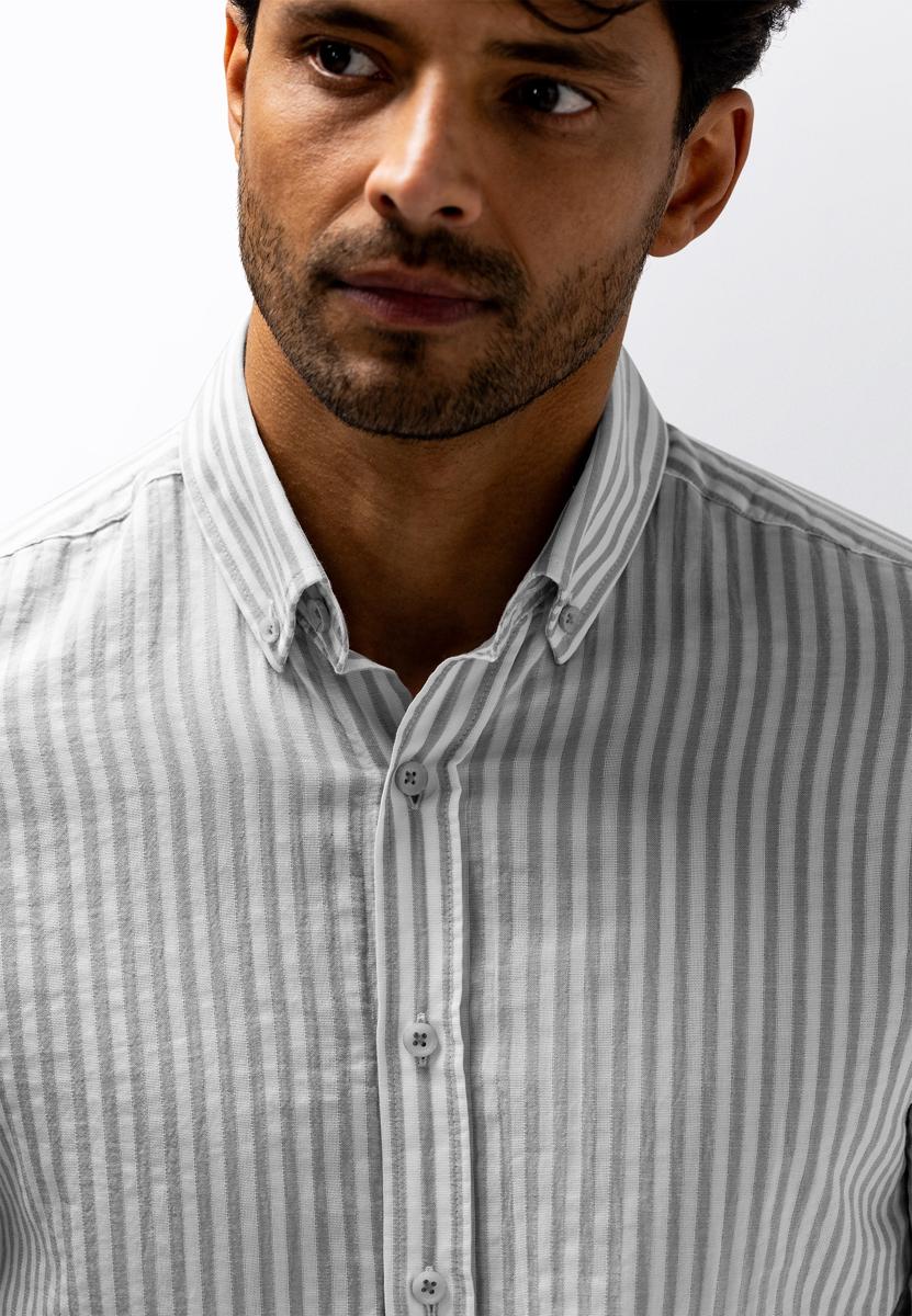 State of Art Overhemd 212-16158 Blauw 5