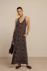 Studio Anneloes Jurk Norah 2way Dot Bruin 1