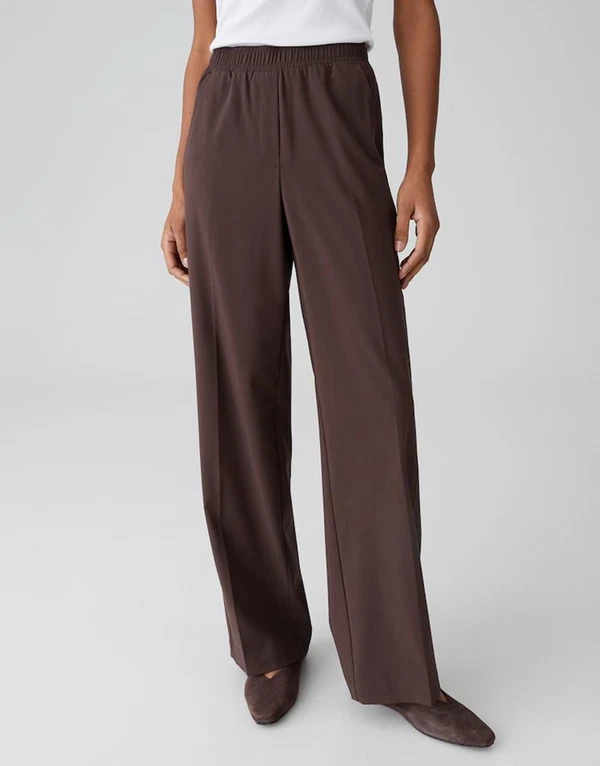 OPUS Pantalon Melane Bloom Bruin 1