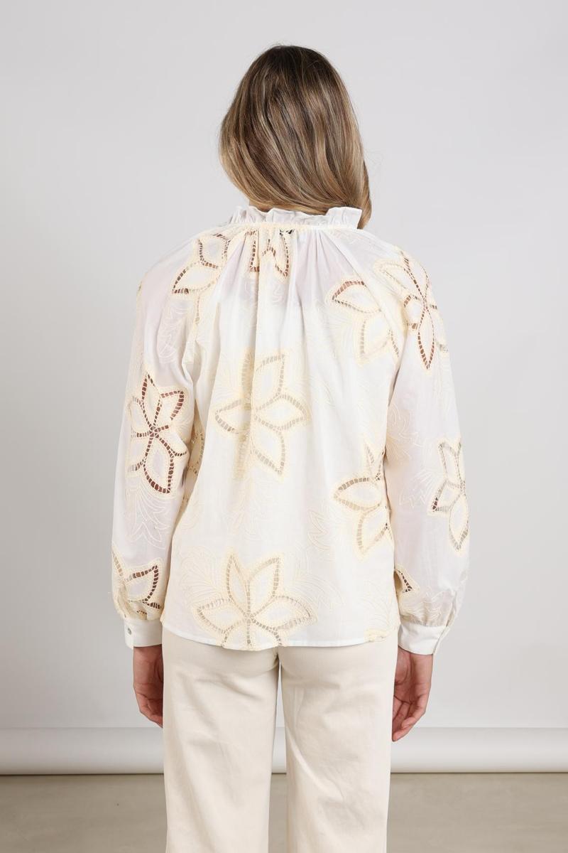 NUKUS Blouse Bridget Off-White 3