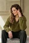 &Co Woman Vest CA131 Groen 4