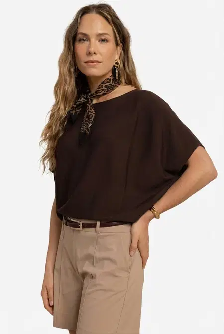 Studio Anneloes Trui Lenti pullover Bruin 1