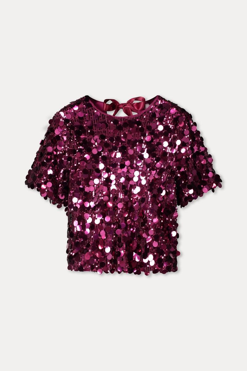 POM Amsterdam Blouse SP9855 Paars 1