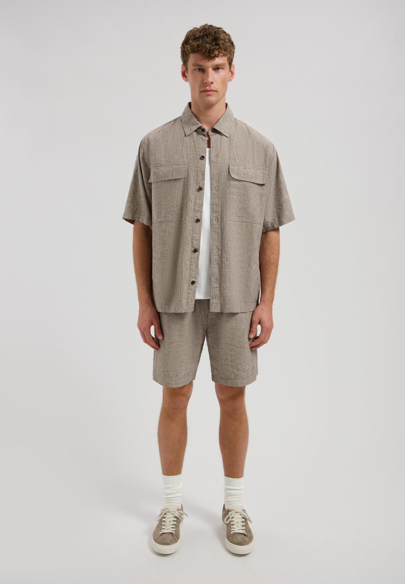 Dstrezzed Korte Broek Logan Bruin 4