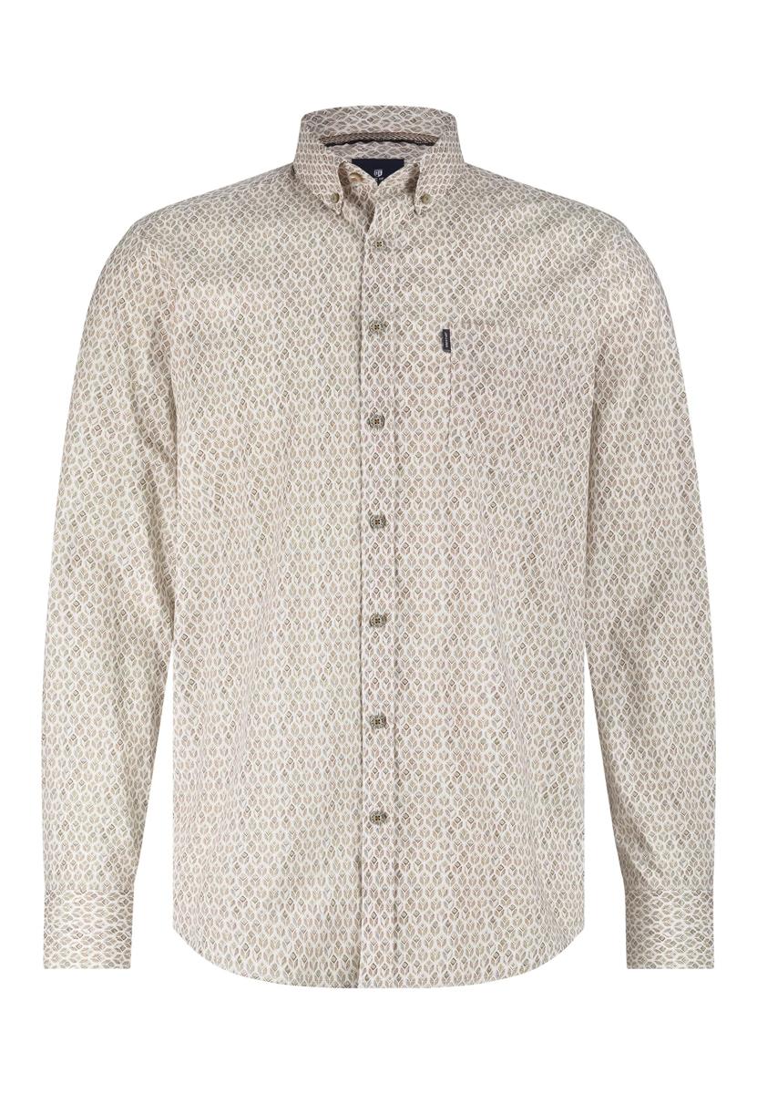 State of Art Overhemd 214-25256 Beige 2