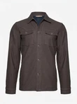 R2 Amsterdam Overshirt 134.OVERSHIRT.008 GFF Bruin 1
