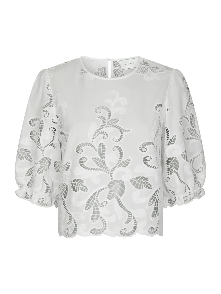 Neo Noir Blouse Fia Wit 2