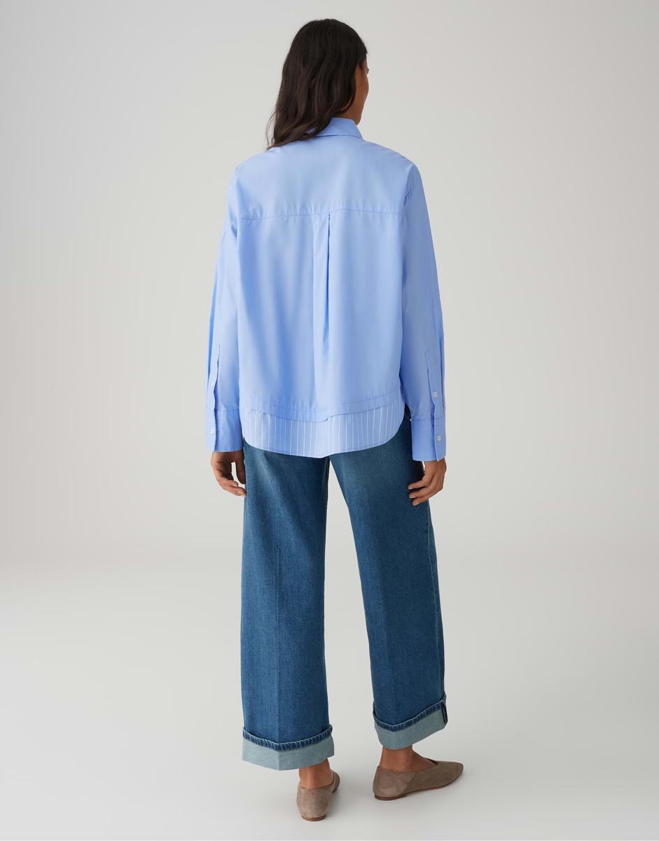 OPUS Blouse Favia Blauw 3