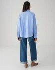 OPUS Blouse Favia Blauw 3