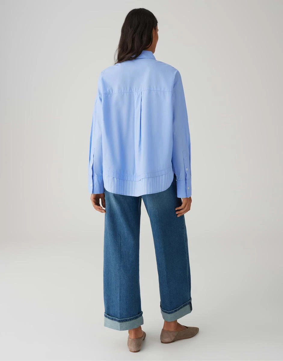 OPUS Blouse Favia Blauw 3