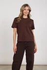 NUKUS T-Shirt NKF04012 Bruin 5