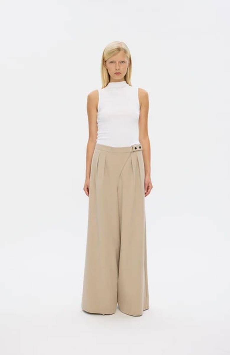 Five Units Pantalon Uma Long Beige 1