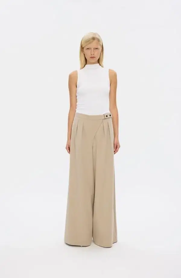 Five Units Pantalon Uma Long Beige 1