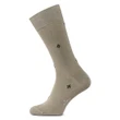 Carlo Lanza Sokken 104 Intrecci Taupe 1