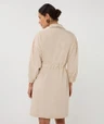 EsQualo Jurk SP26.10036 Beige 3