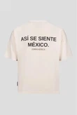 Zorro Azteca T-Shirt Asi se siente Mexico Off-White 1