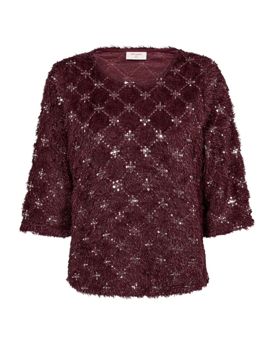 Freequent Blouse Nalle Blauw 1