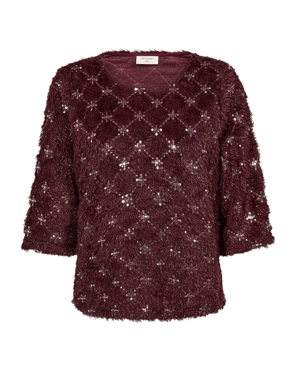 Freequent Blouse Nalle Blauw 1