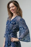 Label DOT Jurk Safye Blauw 4