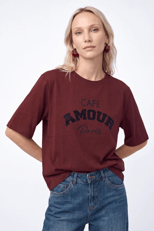 Florèz T-Shirt Amour Paars 1