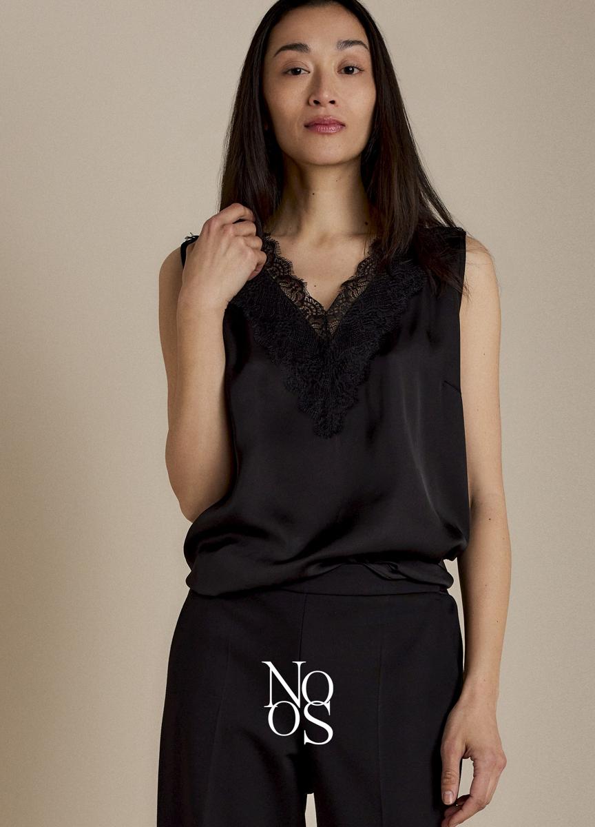 Summum Summum Top Porto-11625 Zwart 2