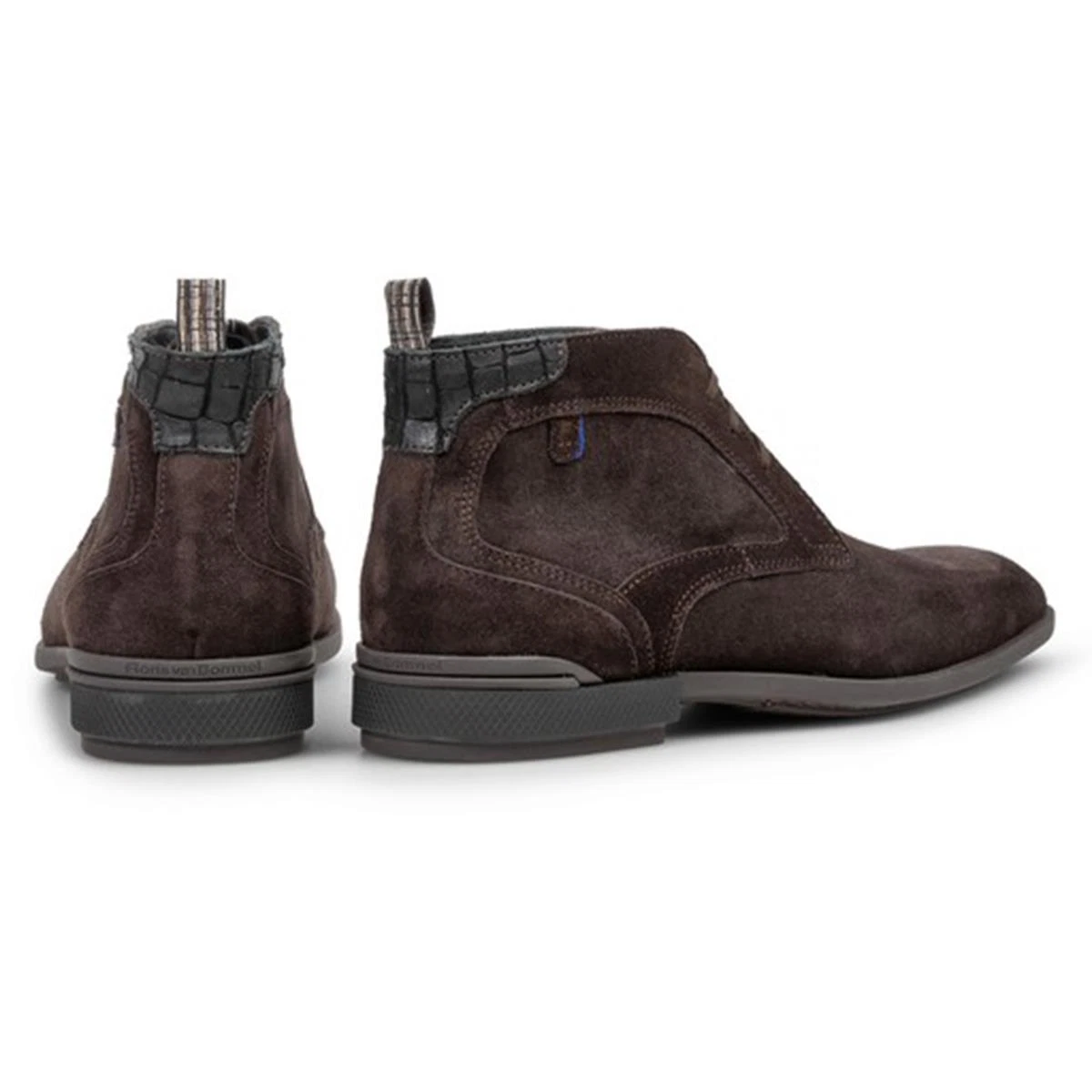 Floris van Bommel Veterschoenen De Hakker 01.04 Bruin 3