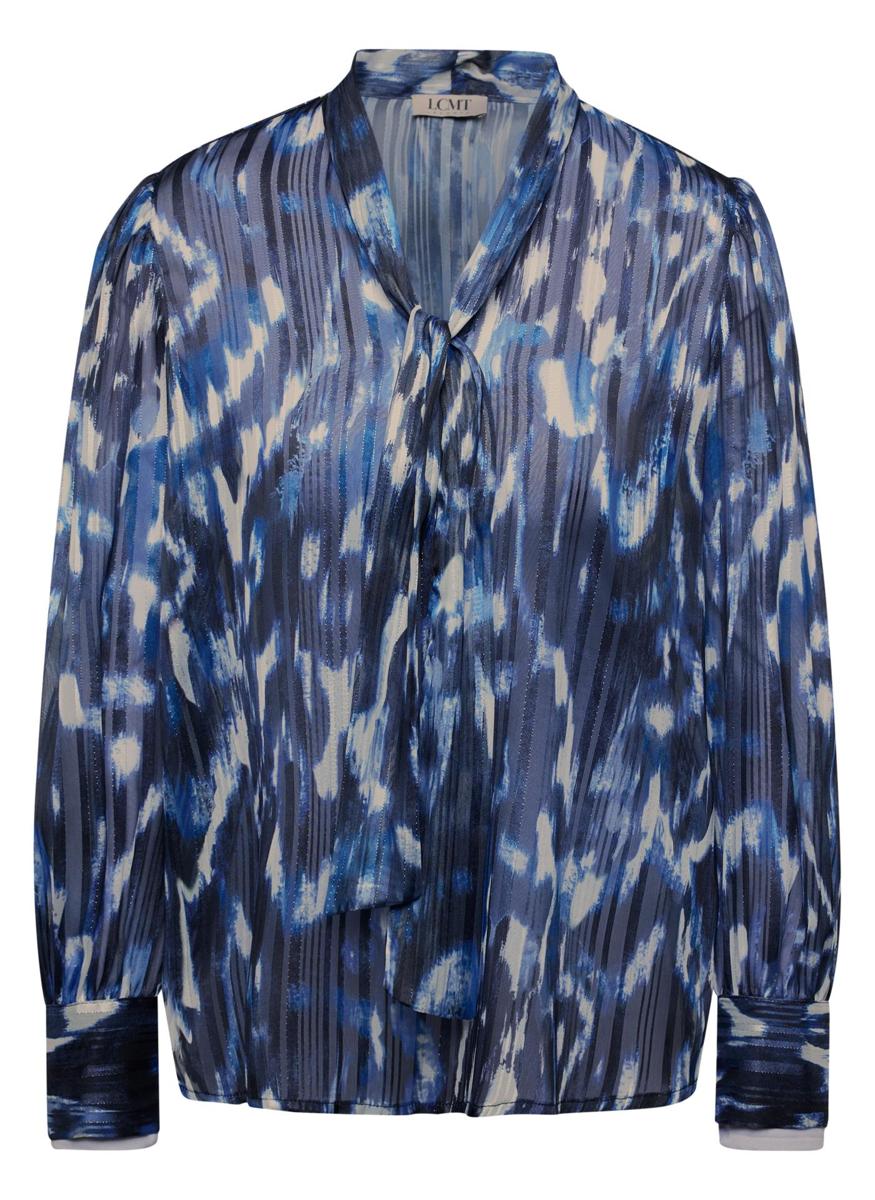 Le Comte Blouse 55-631101 Blauw 2