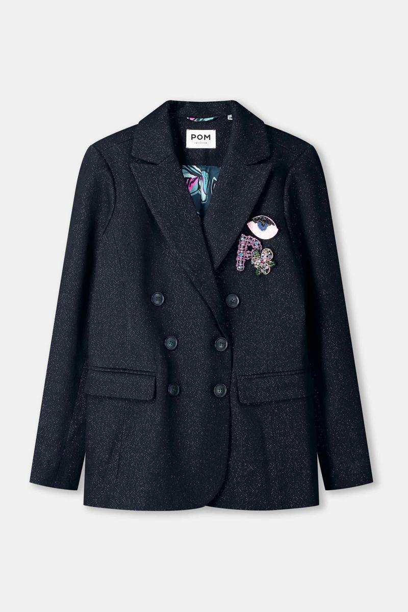 POM Amsterdam Blazer SP9366 Blauw 3