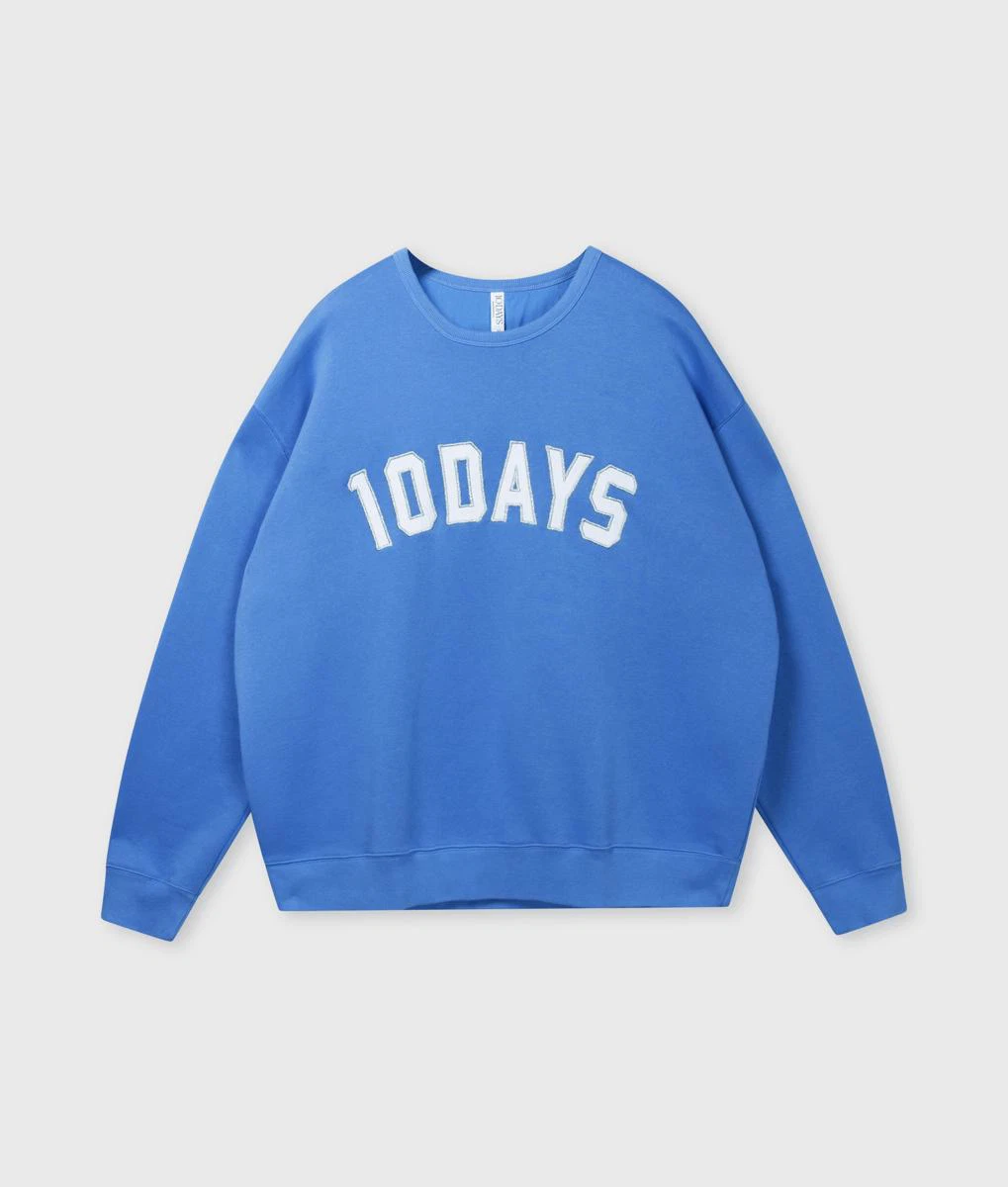 10DAYS Sweater 20-830-6203 Blauw 6