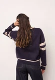 Co'Couture Trui Row Coco Blauw 3