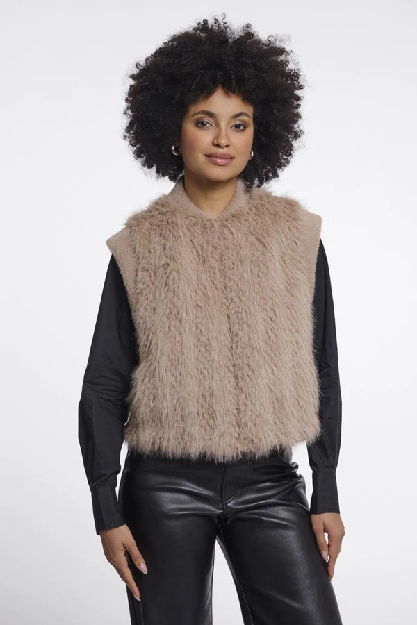 Rino & Pelle Bodywarmer Alvita.7002612 Beige 1