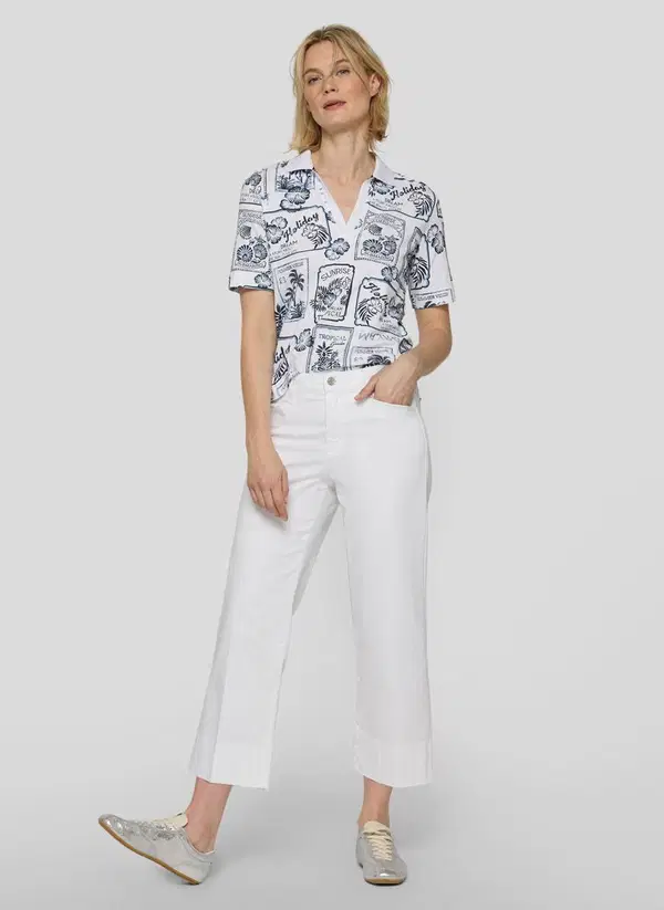 Rabe T-Shirt 56-121371 Blauw 1