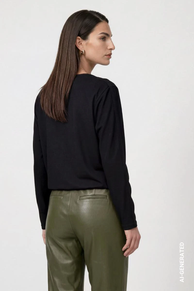 Monari Longsleeve 810104 Zwart 2