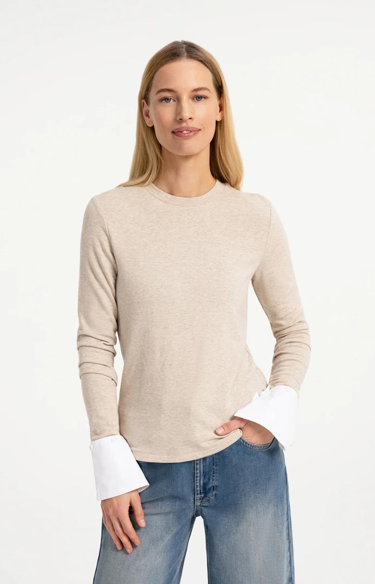 YAYA T-Shirt 01-709418-609 Beige 1