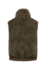 Label DOT Gilet Liane Taupe 3